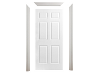 18 X 80 6 Panel Interior Door With U Channel