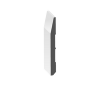 Beveled Baseboard 7 No Step