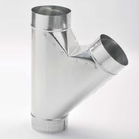 Wye Duct Fitting