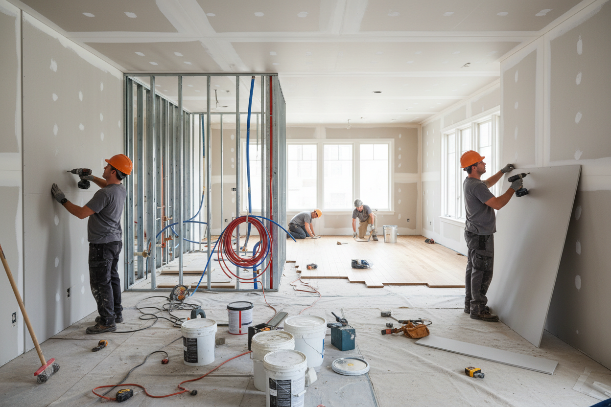 Active Construction Interior